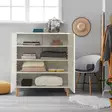 Förvaringsskåp Hanah Home Multilüx Daisy Vit Spånskiva 95x111x36 cm - Skåp och byråer - 8683743425969 - 3
