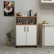 Förvaringsskåp Hanah Home Tiraks Furu Vit Spånskiva 60x97,3x35 cm - Skåp och byråer - 8684283433919 - 5