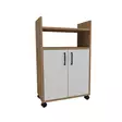 Förvaringsskåp Hanah Home Tiraks Furu Vit Spånskiva 60x97,3x35 cm - Skåp och byråer - 8684283433919 - 1