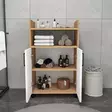 Förvaringsskåp Hanah Home Tiraks Furu Vit Spånskiva 60x97,3x35 cm - Skåp och byråer - 8684283433919 - 4