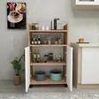 Förvaringsskåp Hanah Home Tiraks Furu Vit Spånskiva 60x97,3x35 cm - Skåp och byråer - 8684283433919 - 7