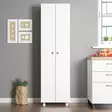 Förvaringsskåp Hanah Home FRN12043 Vit Spånskiva 49x174x29 cm - Skåp och byråer - 8684283029259 - 3