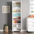 Förvaringsskåp Hanah Home FRN12043 Vit Spånskiva 49x174x29 cm - Skåp och byråer - 8684283029259 - 4