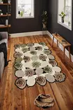 Matta Conceptum Hmnt967 Flerfärgad Polyester 60x100 cm - Små mattor och gångmattor - 8682870612099 - 2