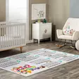 Matta Conceptum HMNT467 Flerfärgad Polyester 60x100 cm - Små mattor och gångmattor - 8682870638419 - 2