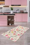 Matta Conceptum Butterfly Djt Flerfärgad Polyester 80x120 cm - Små mattor och gångmattor - 8682870129559 - 2