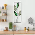 Väggdekor Metall Wallity Timeyi Flerfärgad Metall 32x90 cm - Dekorationer, prydnadsföremål - 8683743679669 - 2