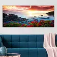 Canvastavla Wallity Flerfärgad Canvas 50x120 cm - Tavlor och ramar - 8682870430389 - 1