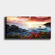 Canvastavla Wallity Flerfärgad Canvas 50x120 cm - Tavlor och ramar - 8682870430389 - 2