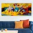Canvastavla Wallity Flerfärgad Canvas 50x120 cm - Tavlor och ramar - 8682870433519 - 1