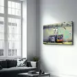 Glastavla Wallity Flerfärgad Glas 46x72 cm - Tavlor och ramar - 8684282939979 - 5
