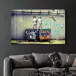 Glastavla Wallity Flerfärgad Glas 46x72 cm - Tavlor och ramar - 8684282939979 - 2