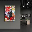 Glastavla Wallity Flerfärgad Glas 46x72 cm - Tavlor och ramar - 8684282919759 - 2