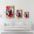 Glastavla Wallity Flerfärgad Glas 46x72 cm - Tavlor och ramar - 8684282919759 - 6