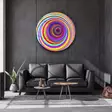 Glastavla Wallity Flerfärgad Glas 80x80 cm - Tavlor och ramar - 8684283034499 - 6