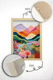 Inramad Tavla Wallity Flerfärgad MDF 33x48 cm - Tavlor och ramar - 8684283754199 - 1