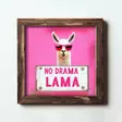 Inramad MDF-tavla Wallity Flerfärgad MDF 16x16x2 cm - Tavlor och ramar - 8684283650279 - 2