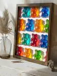 Inramad MDF-tavla Wallity Flerfärgad MDF 35x47 cm - Tavlor och ramar - 8684282848479 - 5