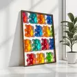 Inramad MDF-tavla Wallity Flerfärgad MDF 35x47 cm - Tavlor och ramar - 8684282848479 - 3
