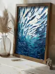 Inramad MDF-tavla Wallity Flerfärgad MDF 35x47 cm - Tavlor och ramar - 8684282848509 - 5