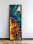Inramad MDF-tavla Wallity Flerfärgad MDF 40x120 cm - Tavlor och ramar - 8684283651139 - 2