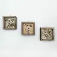Inramad MDF-Tavla Wallity Flerfärgad MDF 15x15 cm 3 Delar - Tavlor och ramar - 8681875299649 - 2