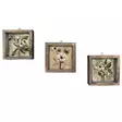 Inramad MDF-Tavla Wallity Flerfärgad MDF 15x15 cm 3 Delar - Tavlor och ramar - 8681875299649 - 1