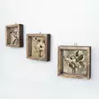 Inramad MDF-Tavla Wallity Flerfärgad MDF 15x15 cm 3 Delar - Tavlor och ramar - 8681875299649 - 3