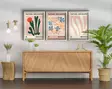 Inramad MDF-tavla Wallity Flerfärgad MDF 38x53 cm 3 Delar - Tavlor och ramar - 8683743825189 - 3