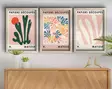 Inramad MDF-tavla Wallity Flerfärgad MDF 38x53 cm 3 Delar - Tavlor och ramar - 8683743825189 - 2
