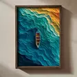 Inramad MDF-tavla Wallity Flerfärgad MDF 35x47 cm - Tavlor och ramar - 8684283652969 - 2