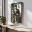 Inramad MDF-tavla Wallity Flerfärgad MDF 50x70 cm - Tavlor och ramar - 8684282630999 - 4