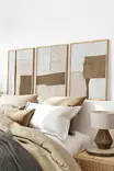 Inramad Tavla Wallity Flerfärgad MDF 50x70 cm 3 Delar - Tavlor och ramar - 8684283504879 - 2
