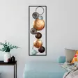 Väggdekor Metall Wallity Flerfärgad Metall 32x90x4 cm - Dekorationer, prydnadsföremål - 8683743851379 - 4