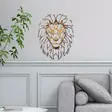 Väggdekor Metall Wallity Lion Flerfärgad Metall 40x50 cm - Dekorationer, prydnadsföremål - 8683743851669 - 3