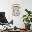 Väggdekor Metall Wallity Lion Flerfärgad Metall 40x50 cm - Dekorationer, prydnadsföremål - 8683743851669 - 4