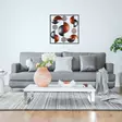 Väggdekor Metall Wallity Aurora Flerfärgad Metall 55x55 cm - Dekorationer, prydnadsföremål - 8682870854819 - 3