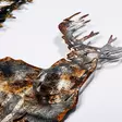 Väggdekor Metall Wallity Deer 3 Flerfärgad Metall 65x79 cm - Dekorationer, prydnadsföremål - 8683743680009 - 5