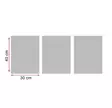 MDF-tavla Wallity Flerfärgad MDF 94x40 cm 3 Delar - Tavlor och ramar - 8681875280319 - 3