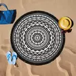 Strandhandduk Mijölnir Flerfärgad 60% Bomull 40% Polyester 150x150 cm - Handdukar - 8684283657179 - 2