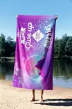 Strandhandduk Mijölnir Flerfärgad Mikrofilament 70x130 cm - Handdukar - 8684282665779 - 3