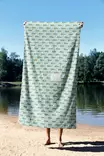 Strandhandduk Mijölnir Flerfärgad 70% Polyester 30% Polyamid Mikrofilament 90x150 cm - Handdukar - 8684282666479 - 4