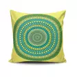 Prydnadskudde Aberto Design Mandala 39 Flerfärgad Bomull Polyester 43x43 cm - Prydnadskuddar - 8681181676349 - 1