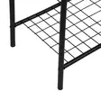 Hallmöbel Hanah Home Peter Svart Metall 105x163x31 cm - Hallskåp - 8684282608349 - 7