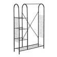 Hallmöbel Hanah Home Peter Svart Metall 105x163x31 cm - Hallskåp - 8684282608349 - 4