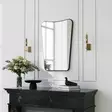 Spegel Hanah Home Bella Donna Svart Metall 50x70 cm - Speglar - 8683743827039 - 4