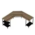 Skrivbord Hanah Home Power L Dore Spånskiva 180x76x60 cm - Skrivbord - 8684282258599 - 5