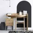 Skrivbord Hanah Home Puuk Ek Spånskiva 100x80x45 cm - Skrivbord - 8683742502029 - 2