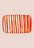 Uppläggningsfat Hermia Orange Keramik 34x25 cm - Tallrikar - 8684283616749 - 4