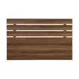 Sänggavel Hanah Home Fuga 140 Valnöt Spånskiva 140x100x3 cm - Gavlar - 8681875178609 - 1